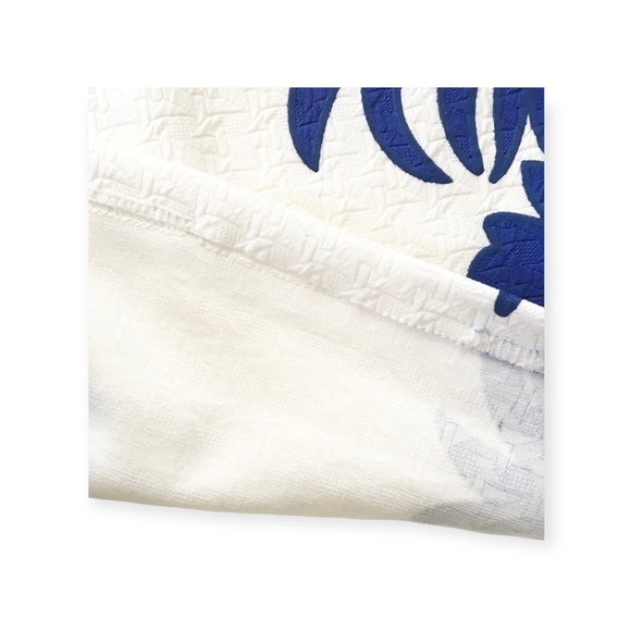 new LF Mika & Gala ༄ Textured Leaf Print Mini Skirt ༄ Jewel Tone Cobalt + White - Picture 7 of 16